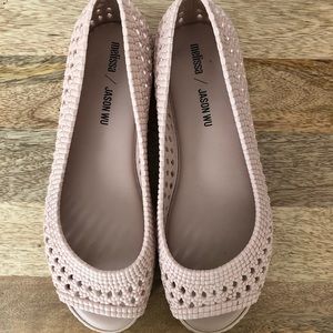 Melissa Camilla & Jason Wu Open-Toe Flats